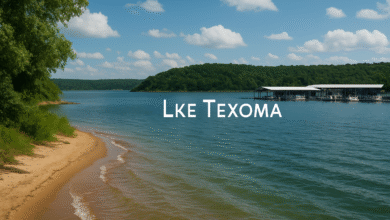 lake texoma should be capitalized
