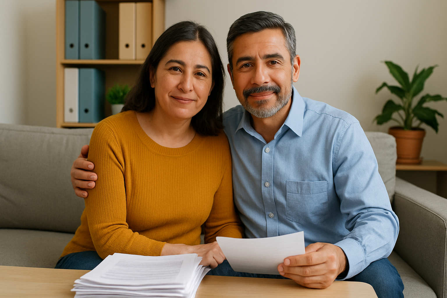 people over papers en español