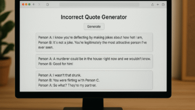 incorrect quote generator