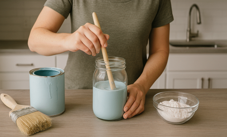 how to make chalk paint