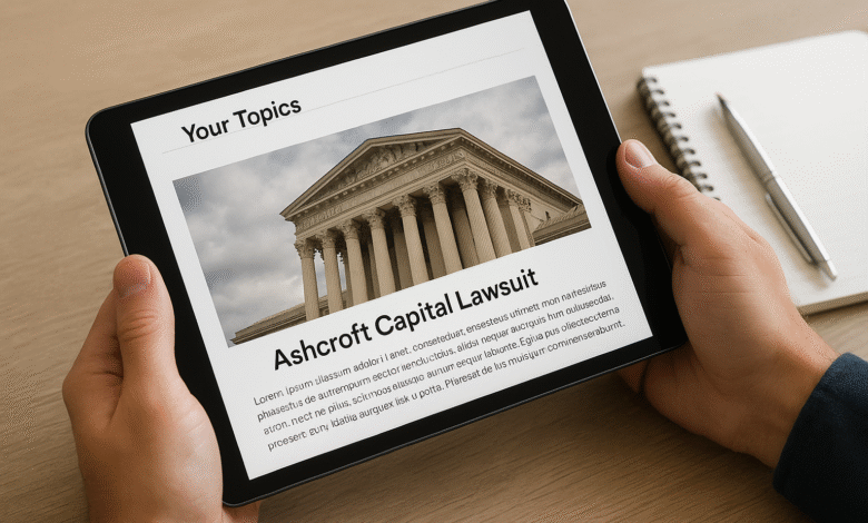 ashcroft capital lawsuit