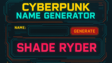 cyberpunk name generator