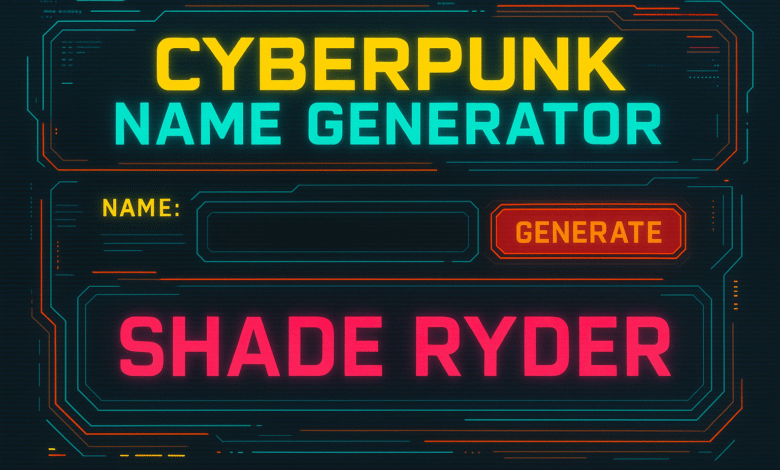cyberpunk name generator