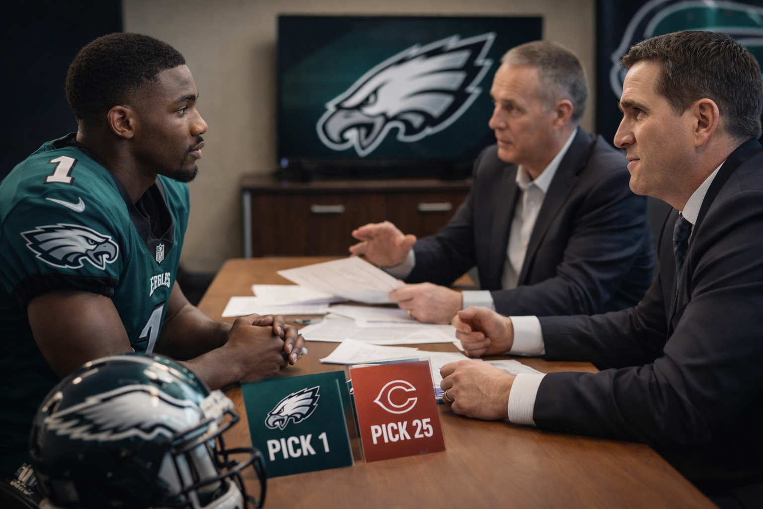 Eagles Rookie Trade Attempt