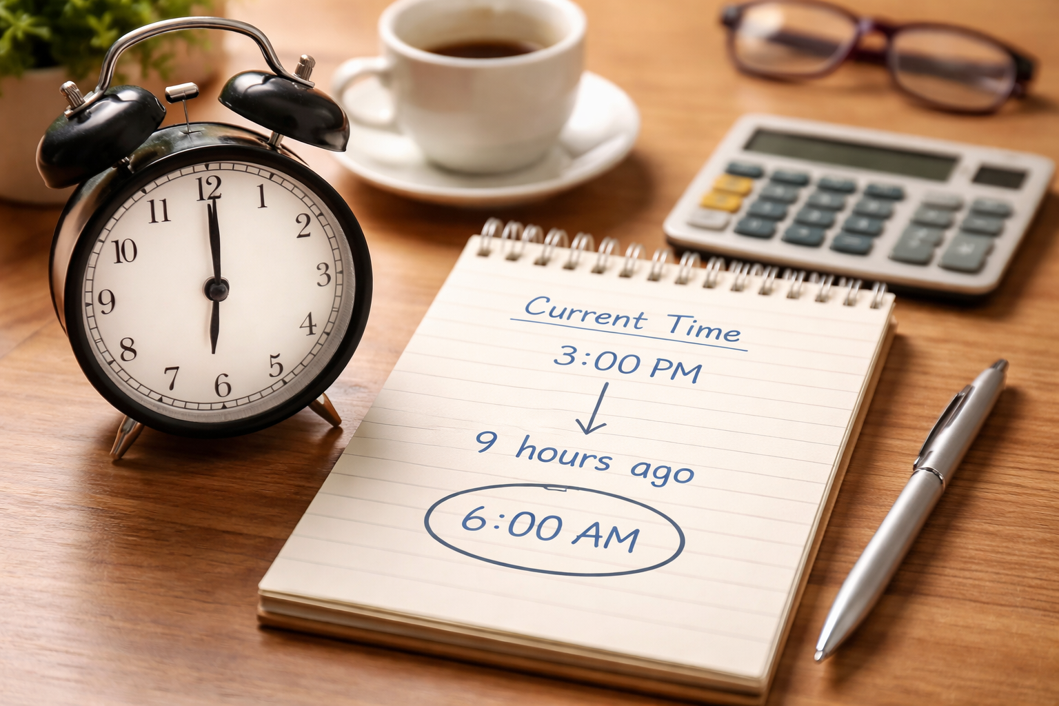 What Time Was 9 Hours Ago