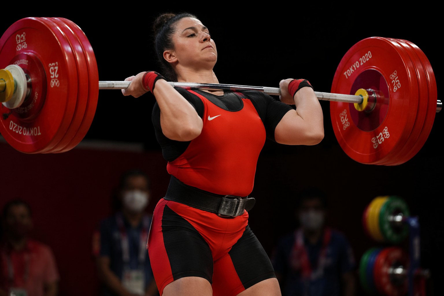 Khema Rushisvili Weightlifting Bar
