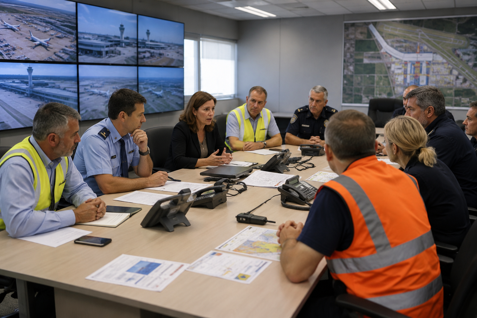 tenerife airport crush emergency meeting